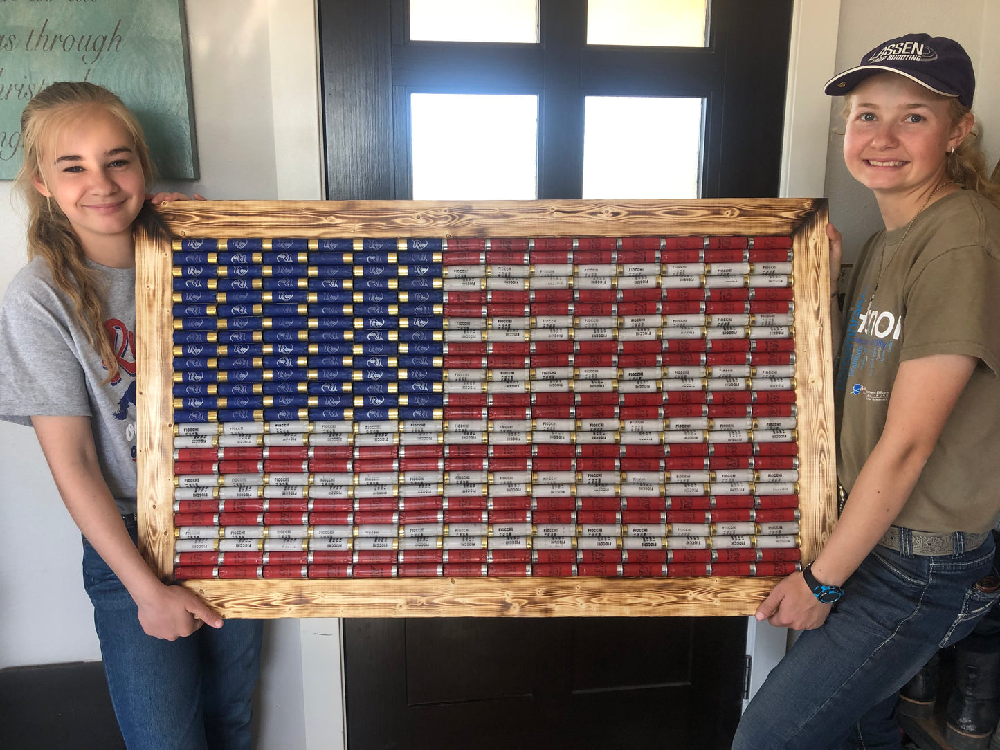 Extra Large Shotgun Shell American Flag