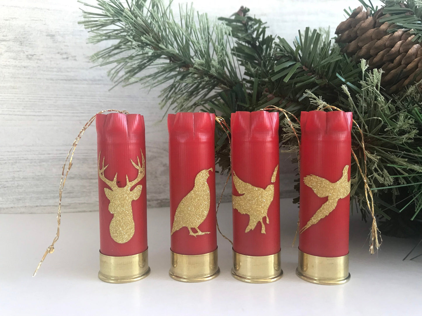 Shotgun shell with wildlife
