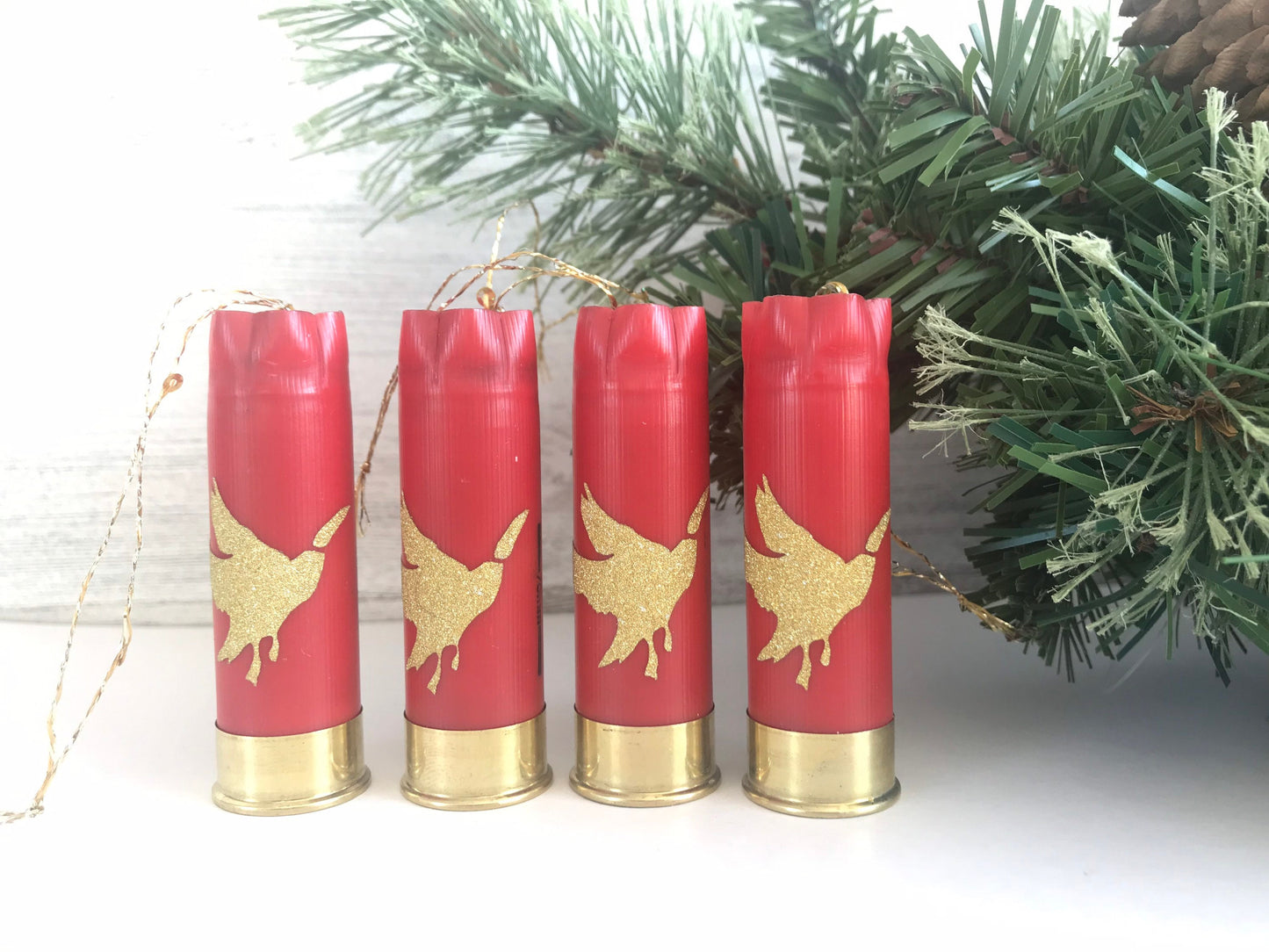 Shotgun shell with wildlife