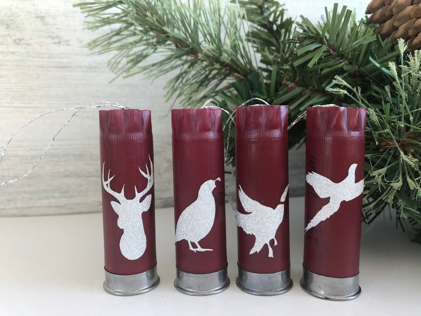 Shotgun shell with wildlife