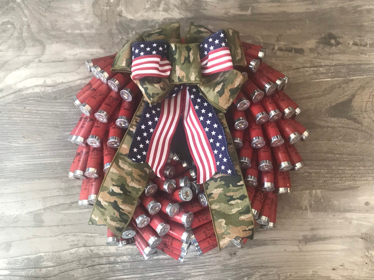 Shotgun shell wreath