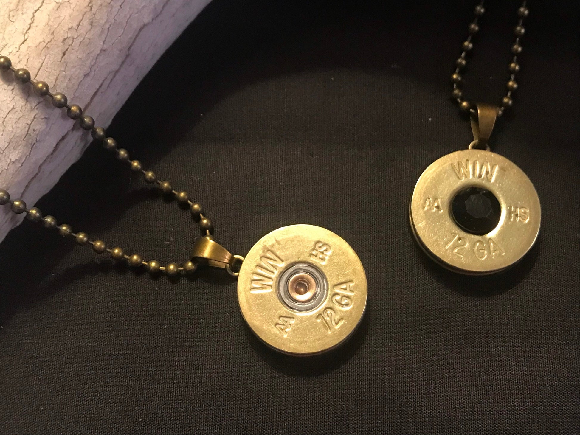 12 gauge shotgun necklace