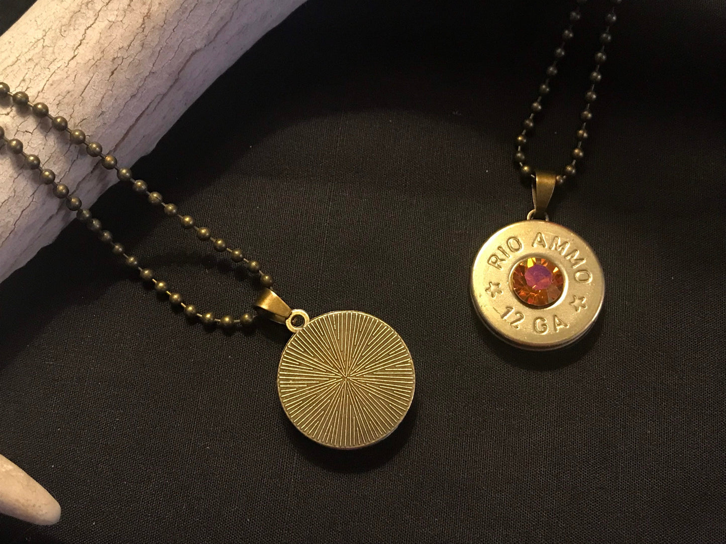 12 gauge shotgun necklace