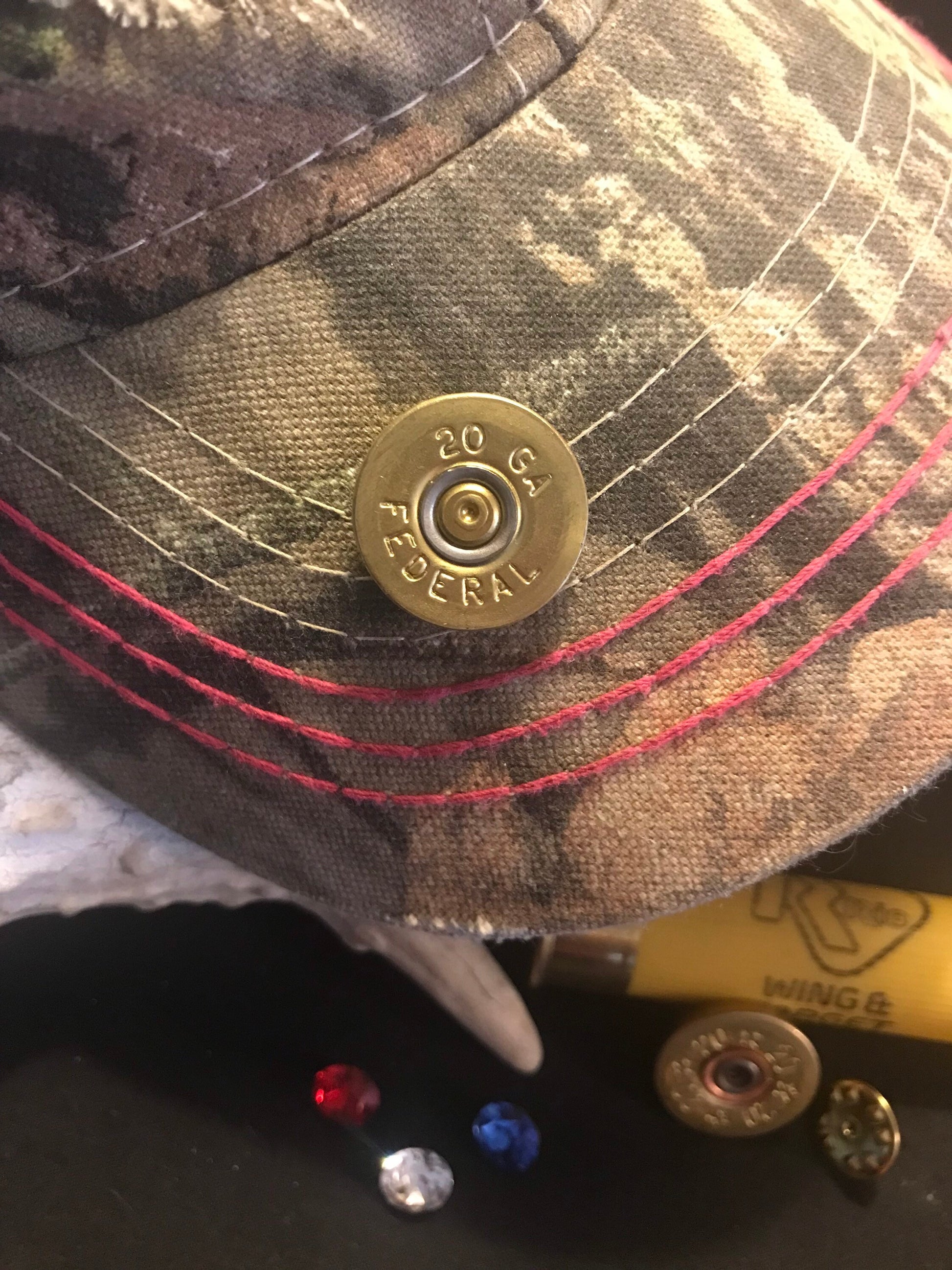 20 gauge shotgun hat pin, lapel pin