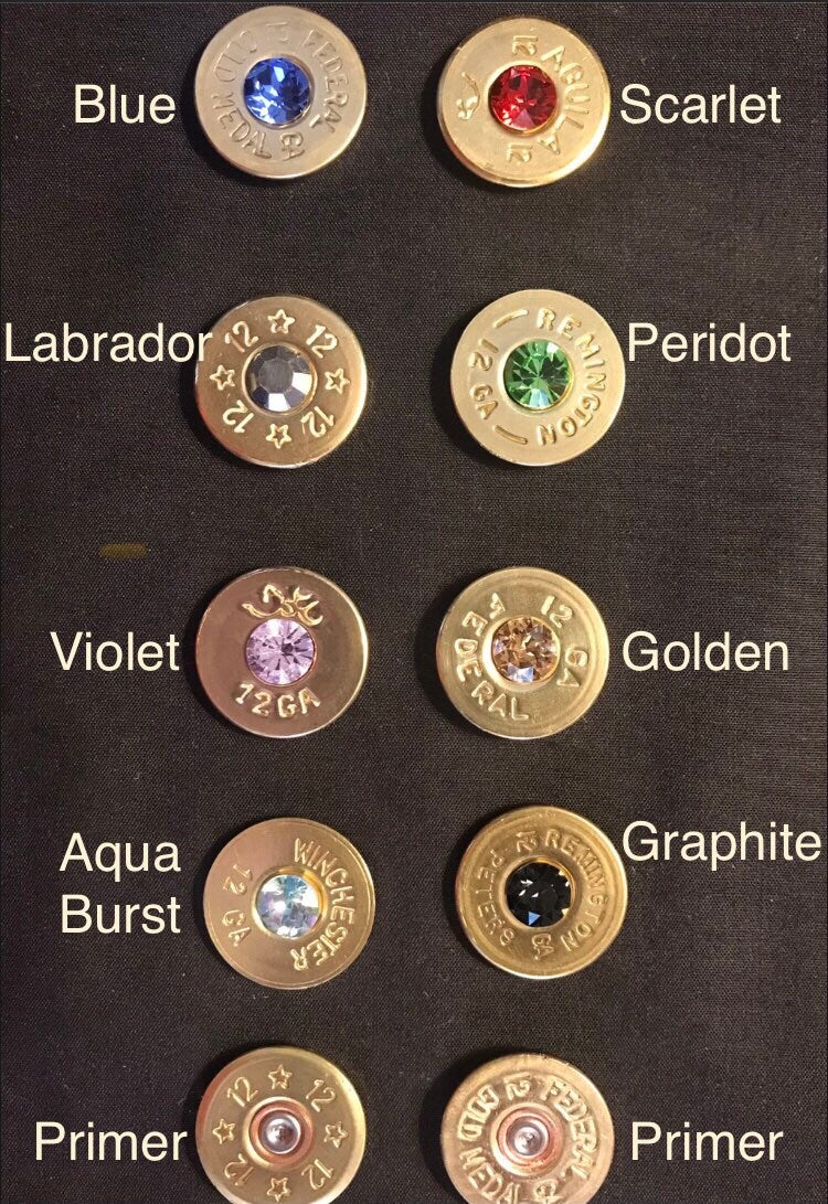 20 gauge shotgun shell slice necklace