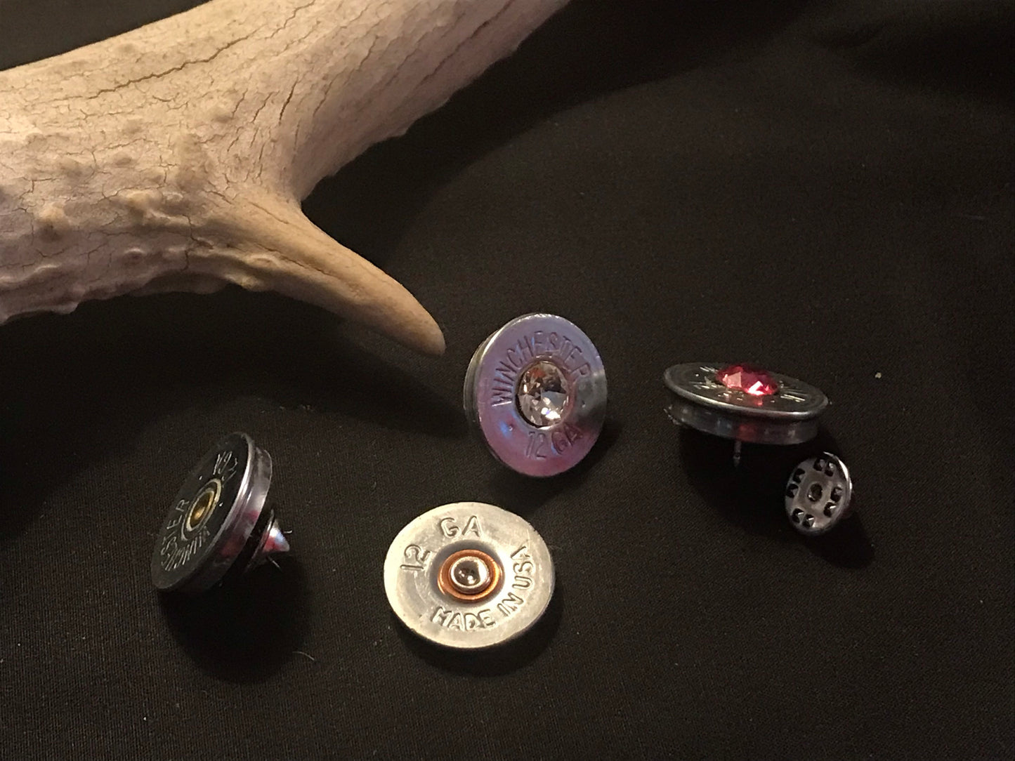 12 gauge shotgun lapel pin