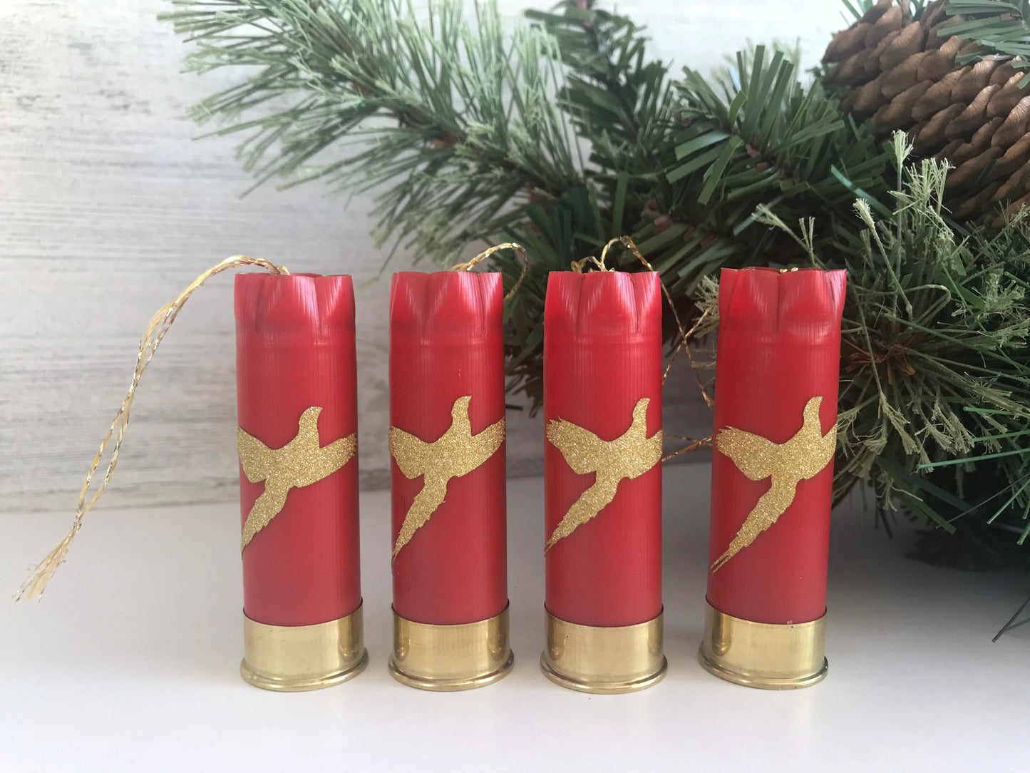 Shotgun shell with wildlife