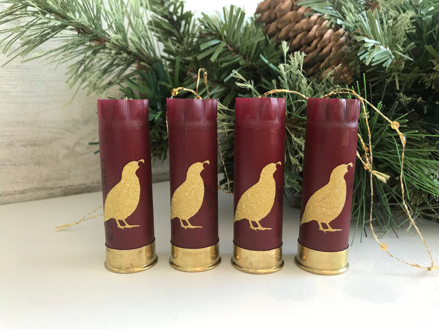Shotgun shell with wildlife