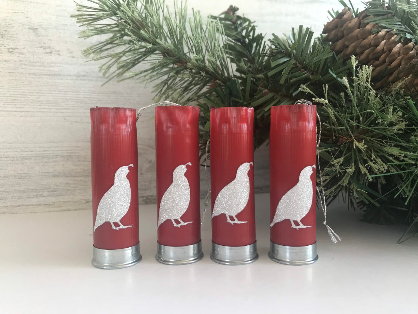 Shotgun shell with wildlife