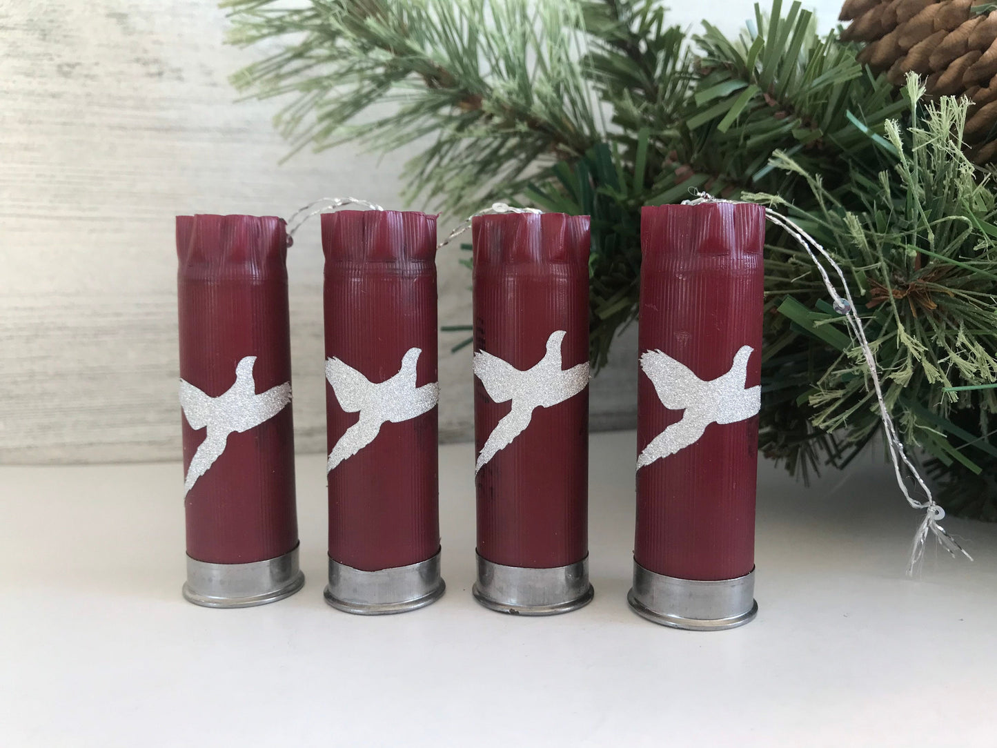 Shotgun shell with wildlife