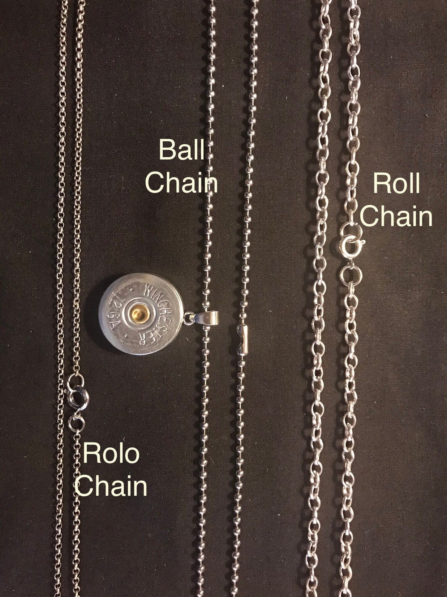 12 gauge shotgun necklace