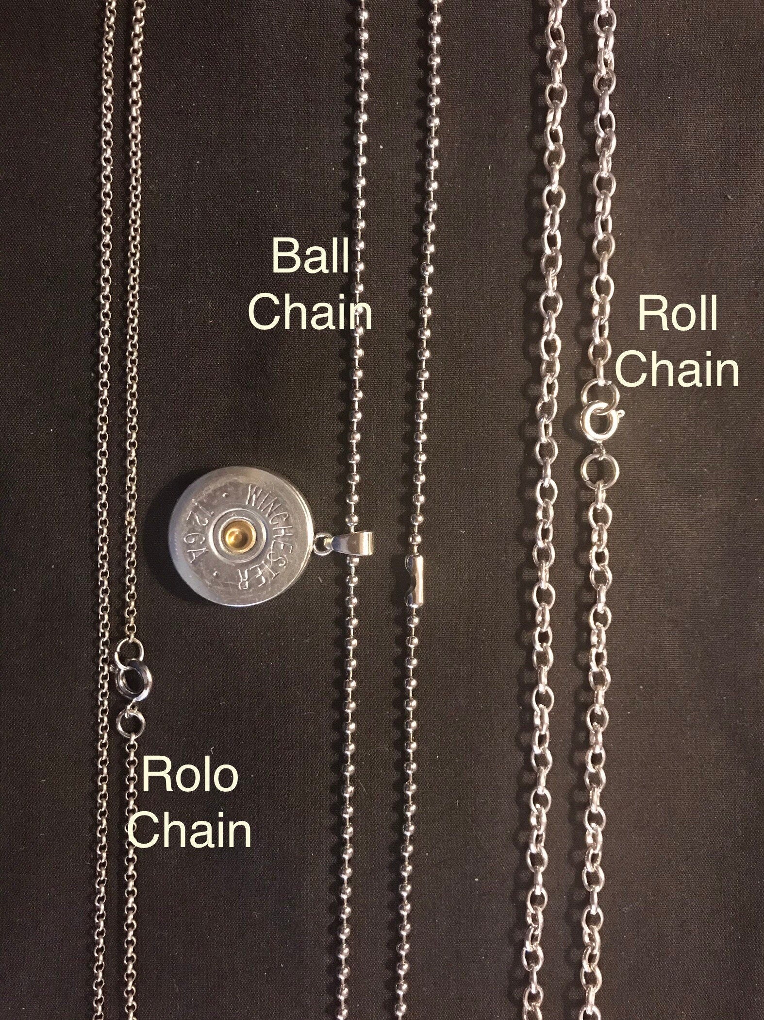 12 gauge shotgun necklace