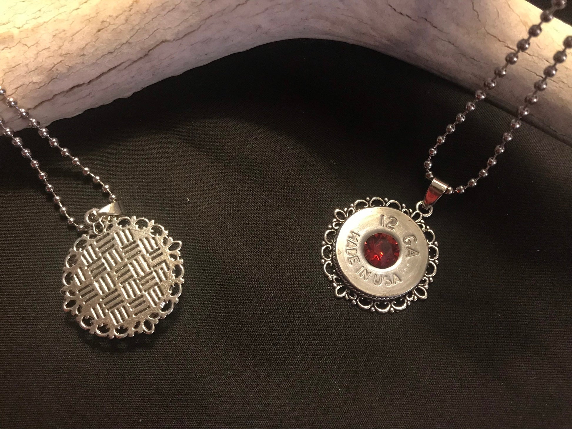 12 gauge shotgun necklace