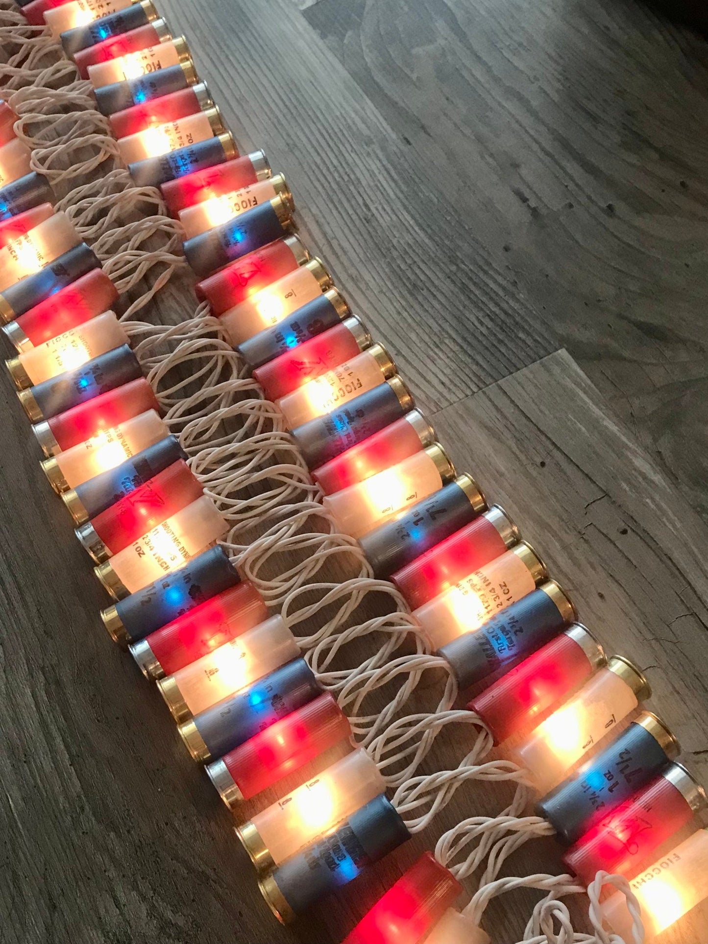 100 count 12 gauge shell lights LED bulbs