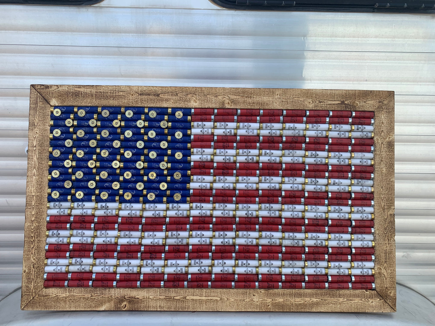 Extra Large Shotgun Shell American Flag