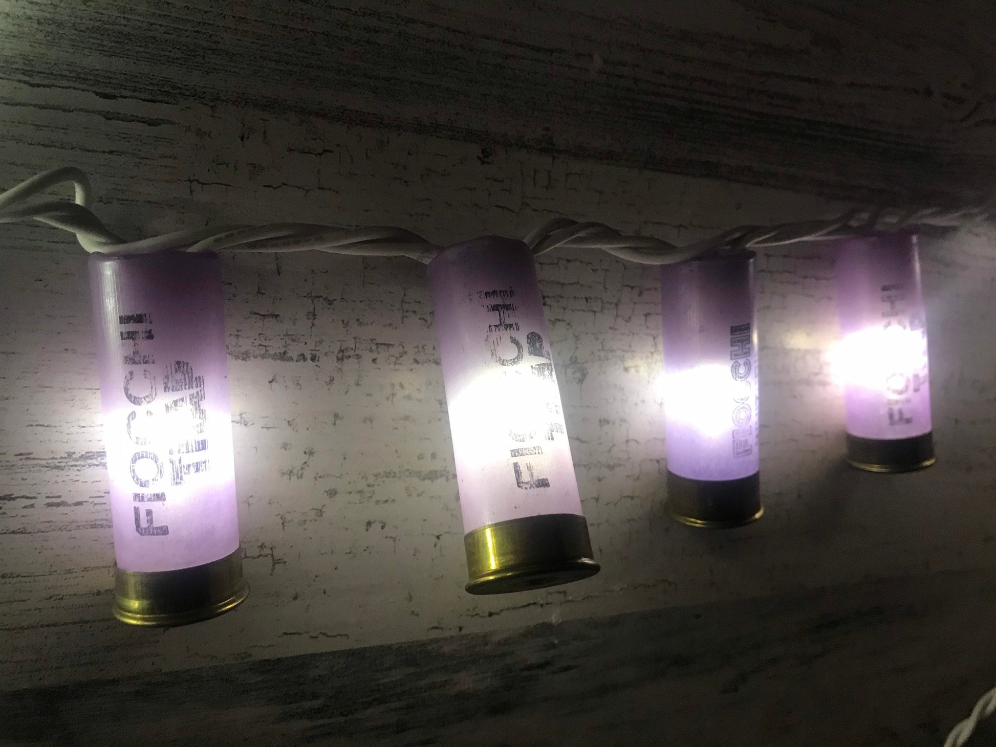 100 count 12 gauge shell lights LED bulbs