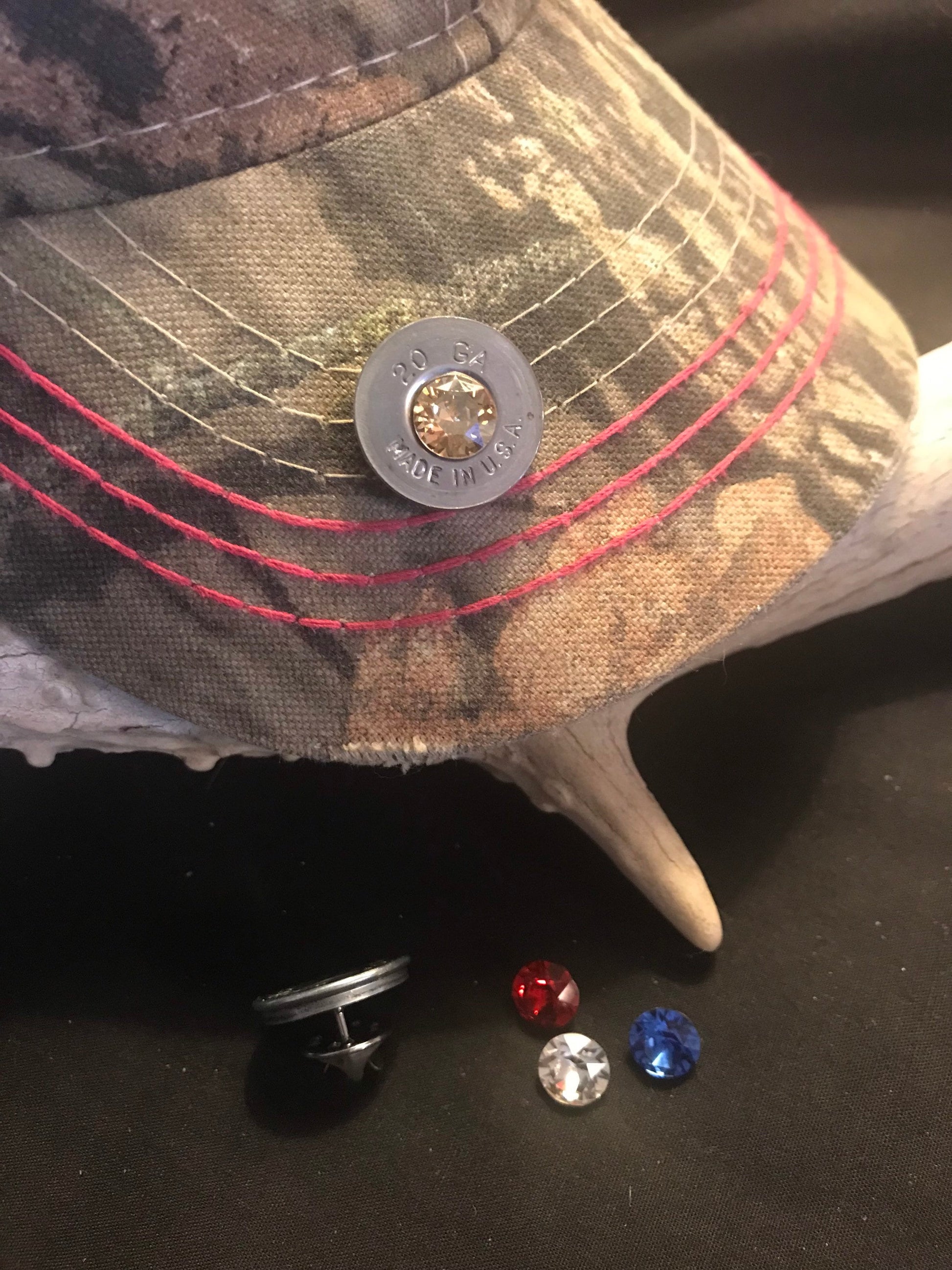 20 gauge shotgun hat pin, lapel pin