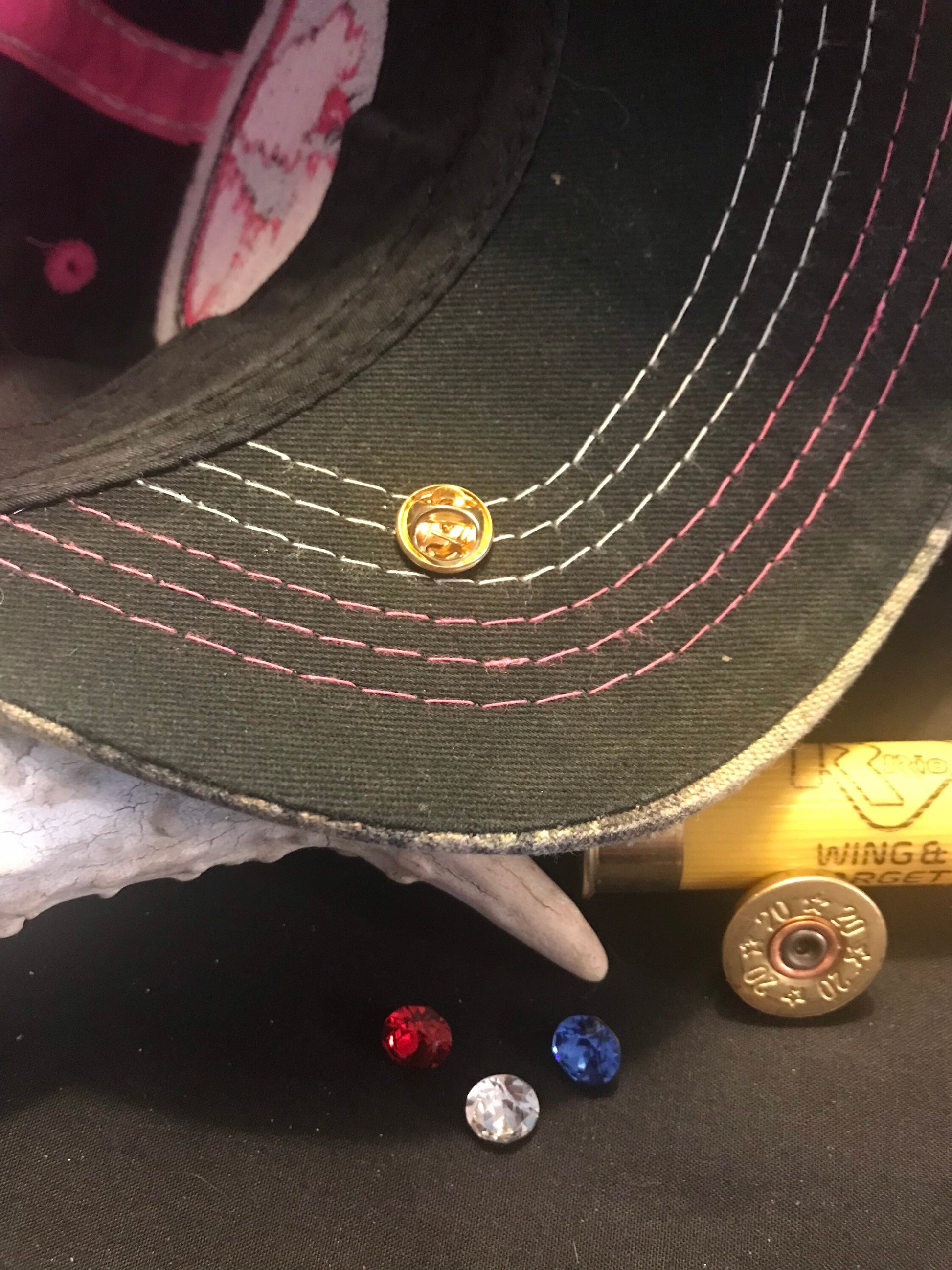 20 gauge shotgun hat pin, lapel pin