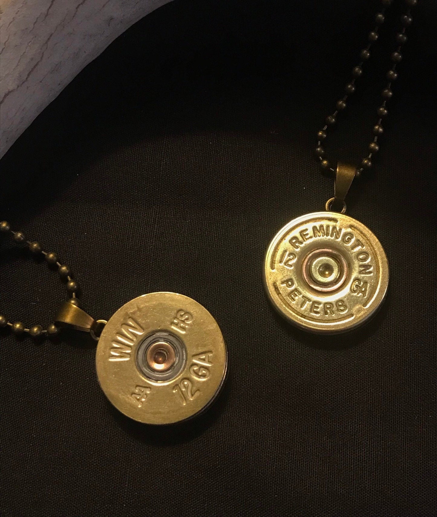 12 gauge shotgun necklace
