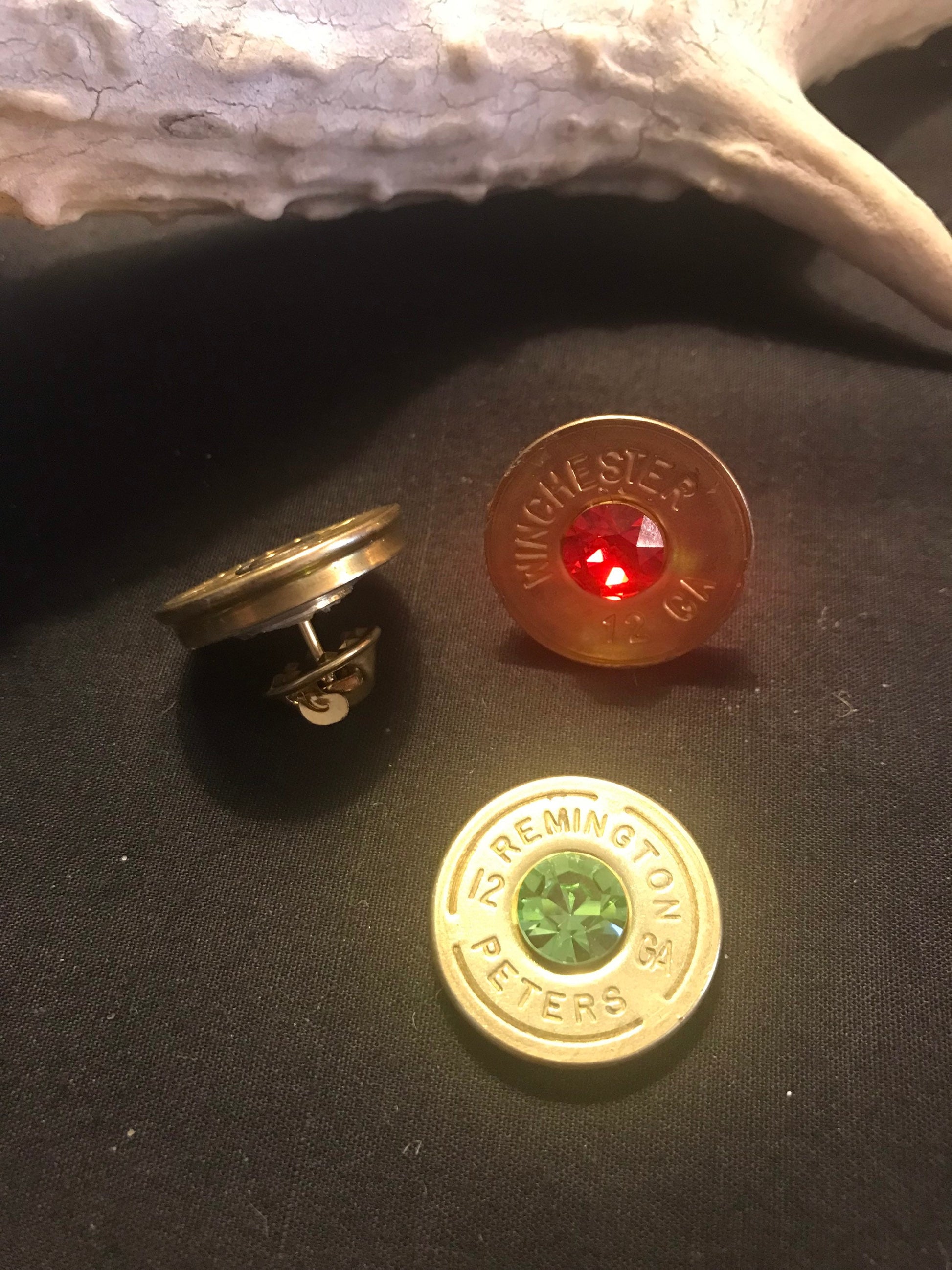 12 gauge shotgun lapel pin