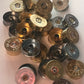 50 qty - 12 gauge Shotgun Shell end cap Head Stamp